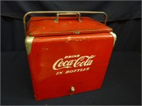 ANTIQUE COKE COOLER