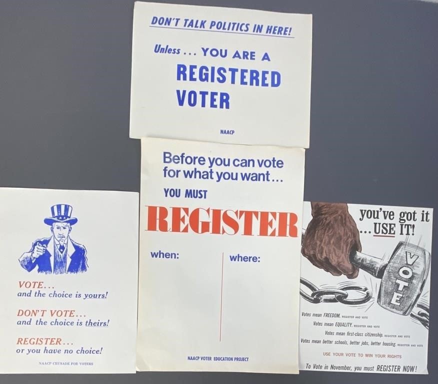 NAACP Voting Posters