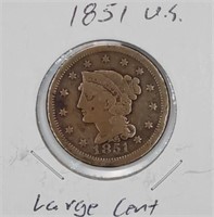 1851 U.S. Large Cent