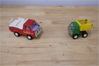 Vintage Coca-Cola Metal Toy Truck and Other truck