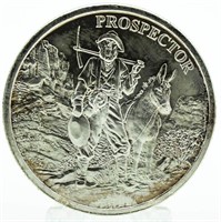 Prospector .999 Pure Silver One Ounce Coin