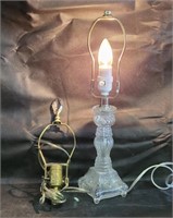 Glass Base Table Lamp & More