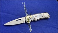 Stainless Steel Folding Knife (Brand Unknown) D.: