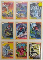 1991 Marvel #19-27 Superhero Cards