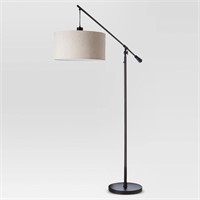 Drop Pendant Floor Lamp Antique Brown  Bronze