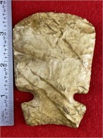Chipped Hoe     Indian Artifact Arrowhead