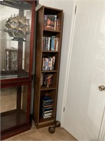 Walnut Laminate Bookcase