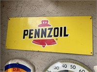 Pennzoil sign 21Wx8T  SST