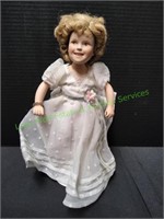 10" Shirley Temple Curly Top Porcelain Doll