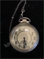 VINTAGE HAMILTON WATCH CO POCKET WATCH - 10K GOLD