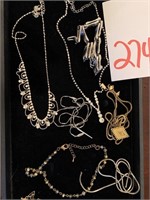 LOT OF COSTUME NECKLACES