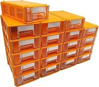 Stackable Storage Drawers Set of 20