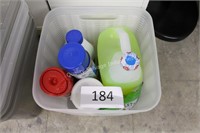 container of 6 asst cleaning items