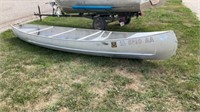 Aluminum 17' x 3' Canoe - Grumman