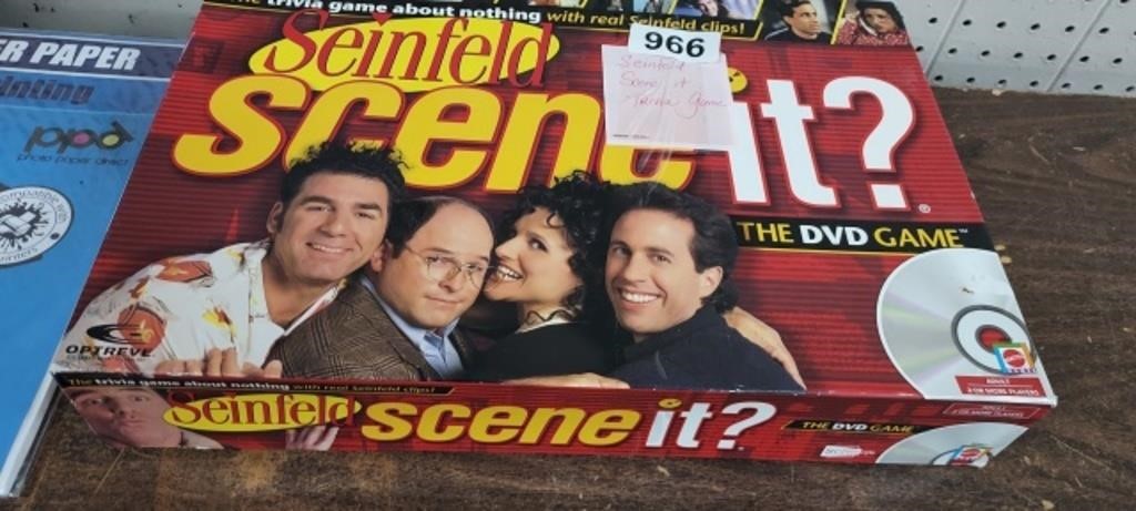 SEINFELD SCENE IT TRIVIA GAME