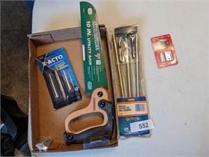 Utility Saw, Gun Cleaning Kit & Other