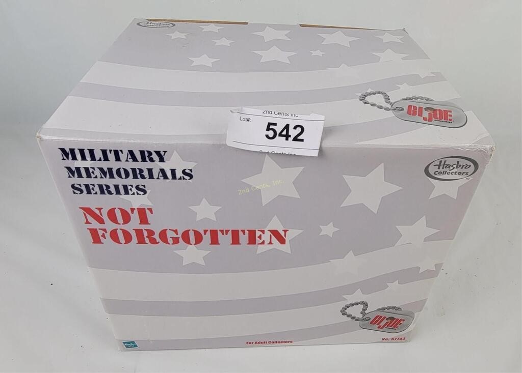 G. I. Joe Military Memorials Series Not Forgotten
