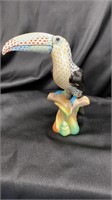 Herend, Toucan Limited Edition 13/250, 7.50" H