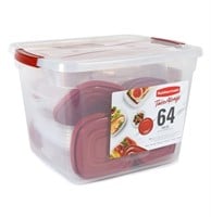 Rubbermaid 64-Piece TakeAlongs Food Storage Set