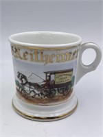 Liquor Dealer Porcelain Occupational Shaving Mug