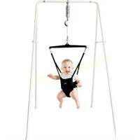 Jolly Jumper Baby Exerciser with Stand  White