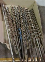 Group of Large Drill Bits