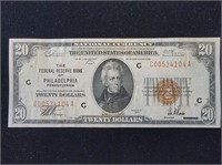 1929 $20 Reserve Bank FR-1870c