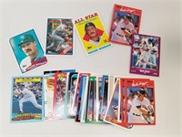 Collector Case of Wade Boggs Baseball Cards