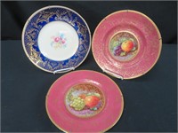 2 MINTON WALL PLATES & SHELLEY WALL PLATES