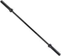 7Foot Black 700-Pound Olympic Barbell