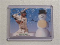 2021 TOPPS HOLIDAY MEGA KRIS BRYANT RELIC