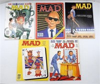 (5)1987 MAD MAGAZINES