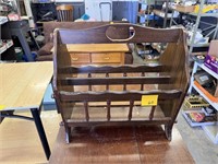 Vtg Magazine Rack, Sewing Rack