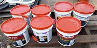 7--1 Gallon Tubs of Grout