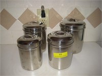 4 Pc Canister Set
