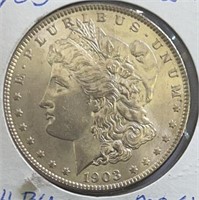1903 Morgan Dollar UNC MS CHBU