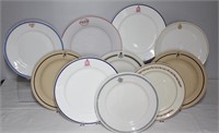 Vintage Assorted Hotelware Plates