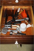 Drawers Of Utensils