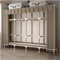 Portable Wardrobe Closet for Hanging Clothes with