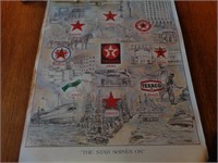 Texaco "The Star Shines On" Poster
