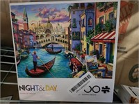Buffalo Games - Night & Day - Sights of Venice -