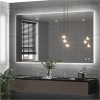 TETOTE 40 x 24 LED Backlit Bathroom Vanity Mirror