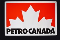 Petro-Canada SS Steel Repro Sign 28"X42"
