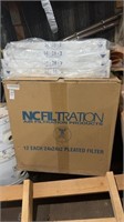 16 NC filtration 24 x 24 x 2” pleaded carbon