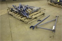 Pallet of (8) Wall Brackets w/Hand Rails