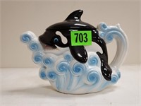 Sea World Shamoo teapot