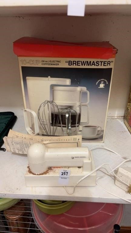 Brewmaster Coffee Machine and Mixer