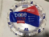43ct Dixie Ultra Paper Plates