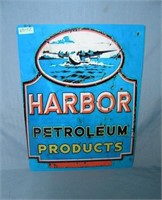 Harbor Petroleum products style advertising sign