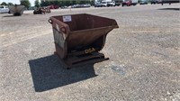 Tip Over Dumpster For Skid Loader